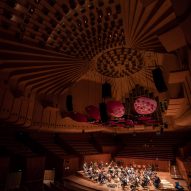 Interior of Sydney Opera House concert hall