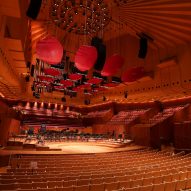 Interior of Sydney Opera House's concert hall