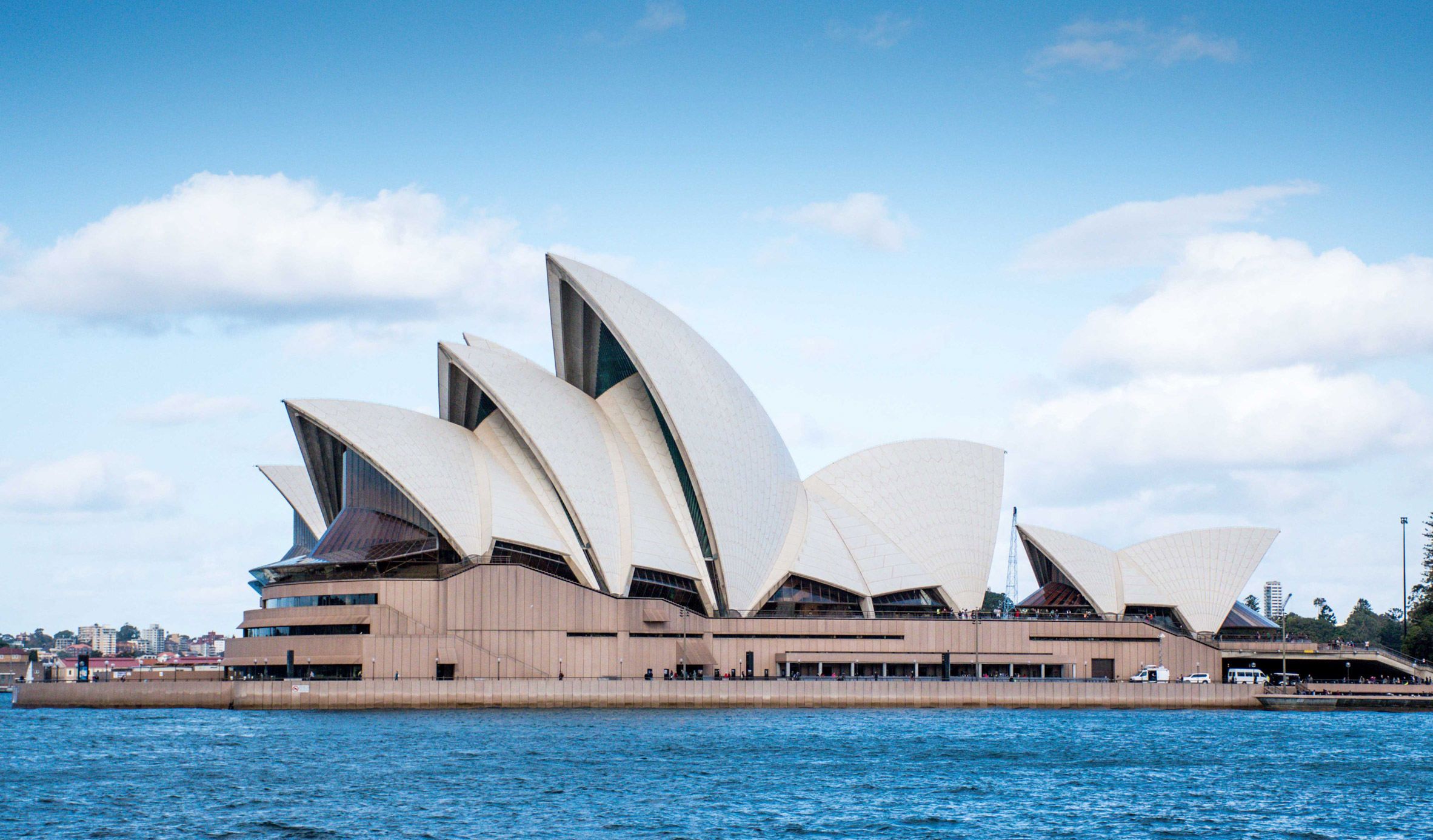 Exterior of Sydney Opera House in Australia