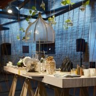 Dining table prototype at Tallinn Architecture Biennale