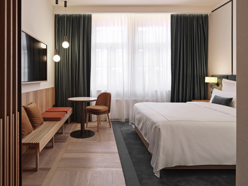 A hotel room at The Julius Prague