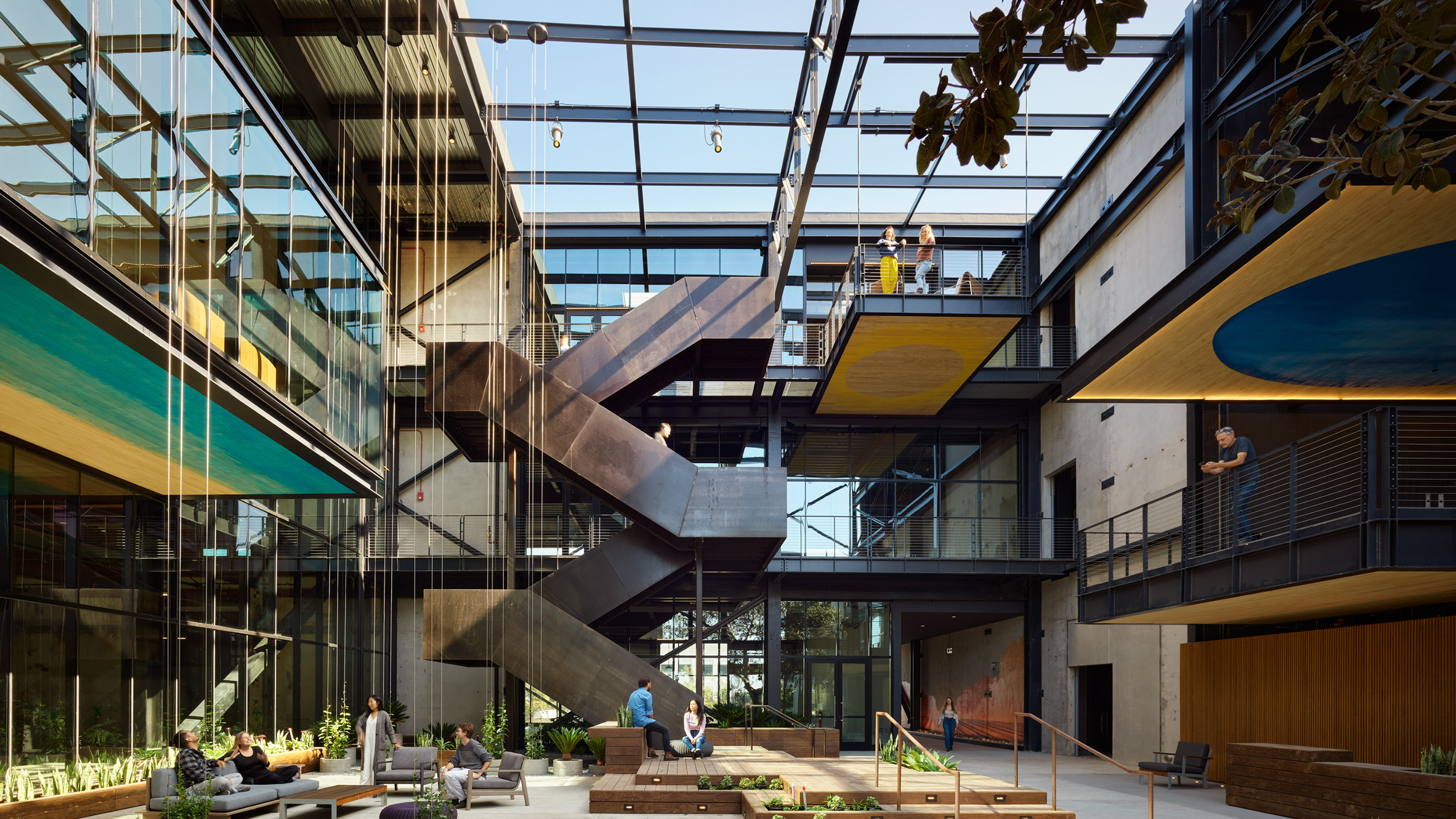 EYRC maintains industrial detail for offices built in former LA Times facility - Vimarsana News