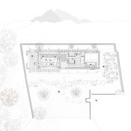 Plan of Bugok Friday House by TRU Architects