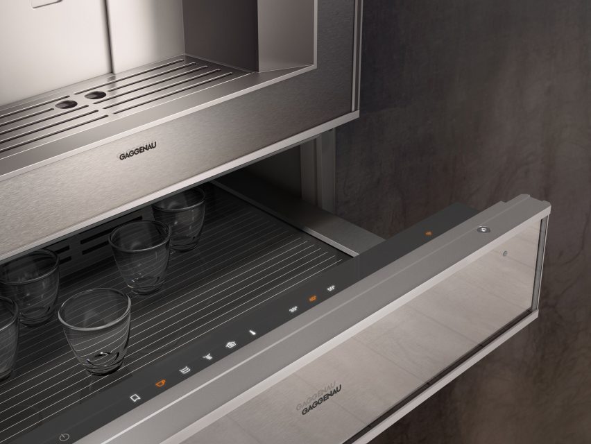 WS46x culinary warming drawer 400 series by Gaggenau
