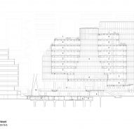 Section of 100 Liverpool Street by Hopkins Architects