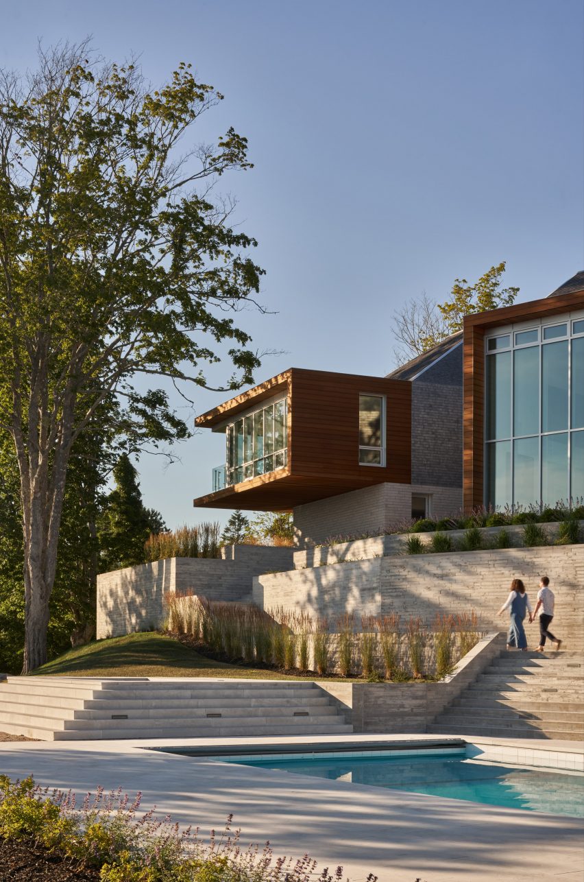 Nova Scotia house clad in cedar 