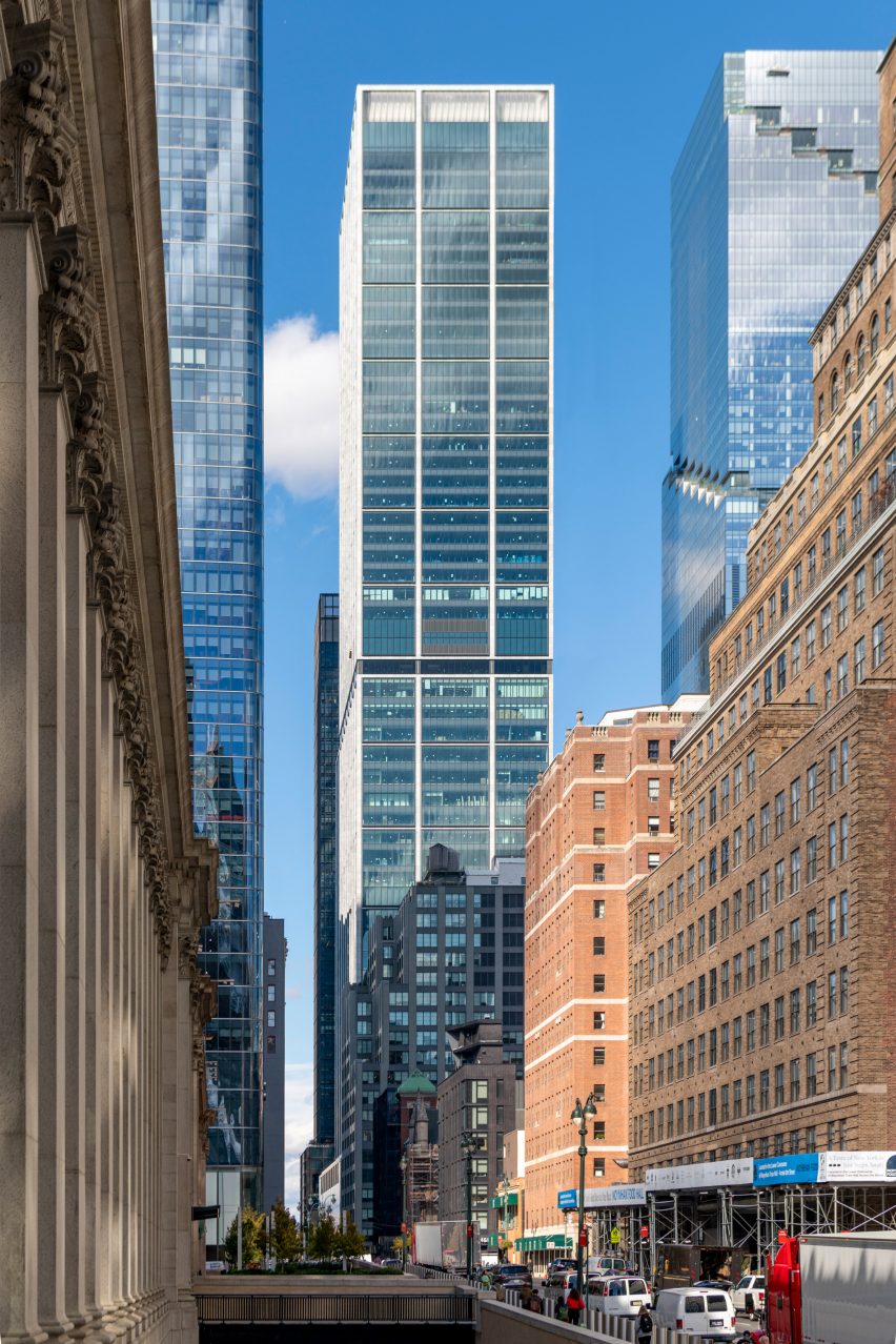 Foster + Partners 50 Hudson Yards skyscraper exterior