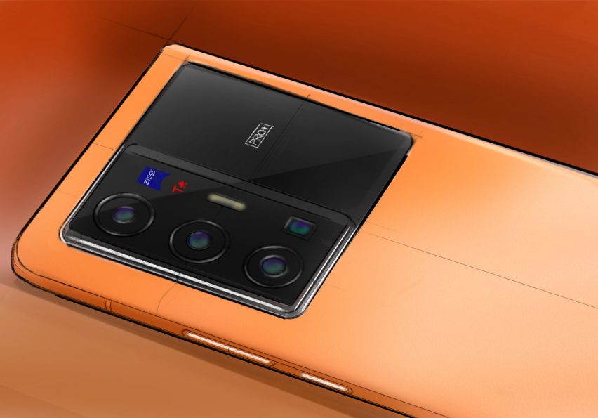 A digital image of Vivo's X series smartphones