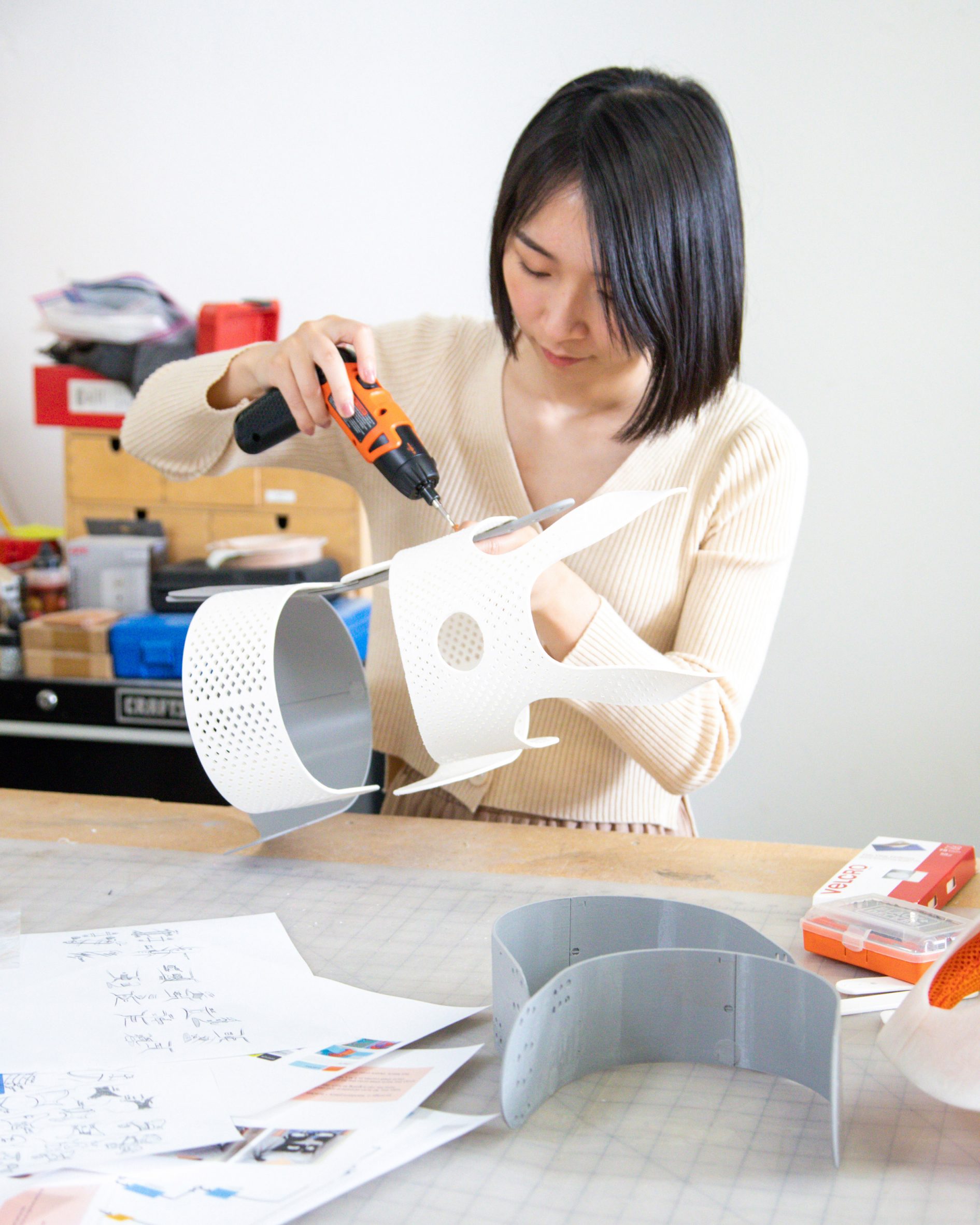 Sangyu Xi designs Airy scoliosis brace to be worn with confidence