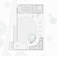 Ground floor plan at Yong'an Village Community Hub by Archi-Union