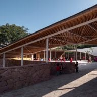 Archi-Union works with students to design rammed earth community centre in rural China