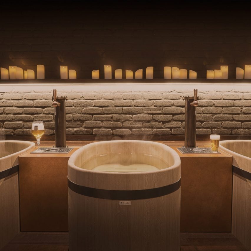 Beer-filled baths and straw beds feature in Brussels' Bath & Barley spa