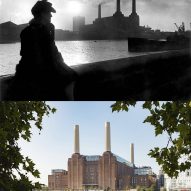 Battersea Power Station before and after photos