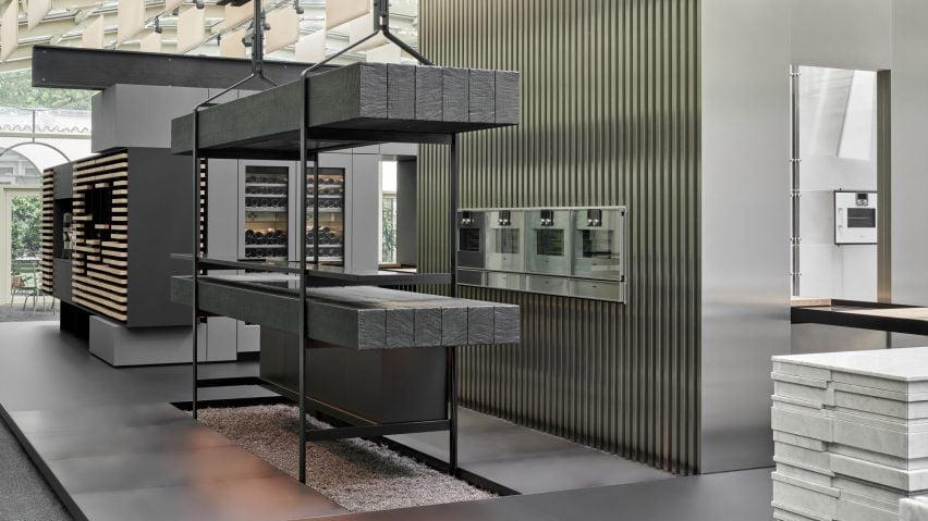 Visualisation of large kitchen with multiple ovens