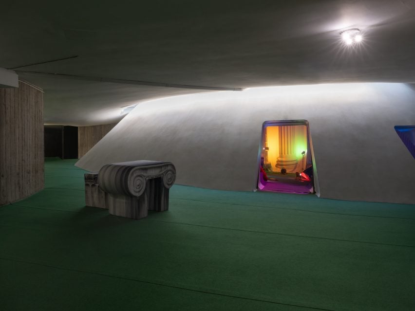 Dome designed by Oskar Niemeyer