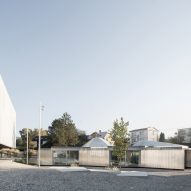 Exterior of Modular Research Centre by Chybik + Kristof
