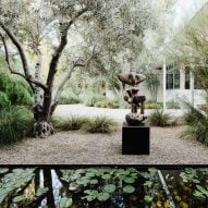 Garden in Clear Oak Residence by Woods + Dangaran