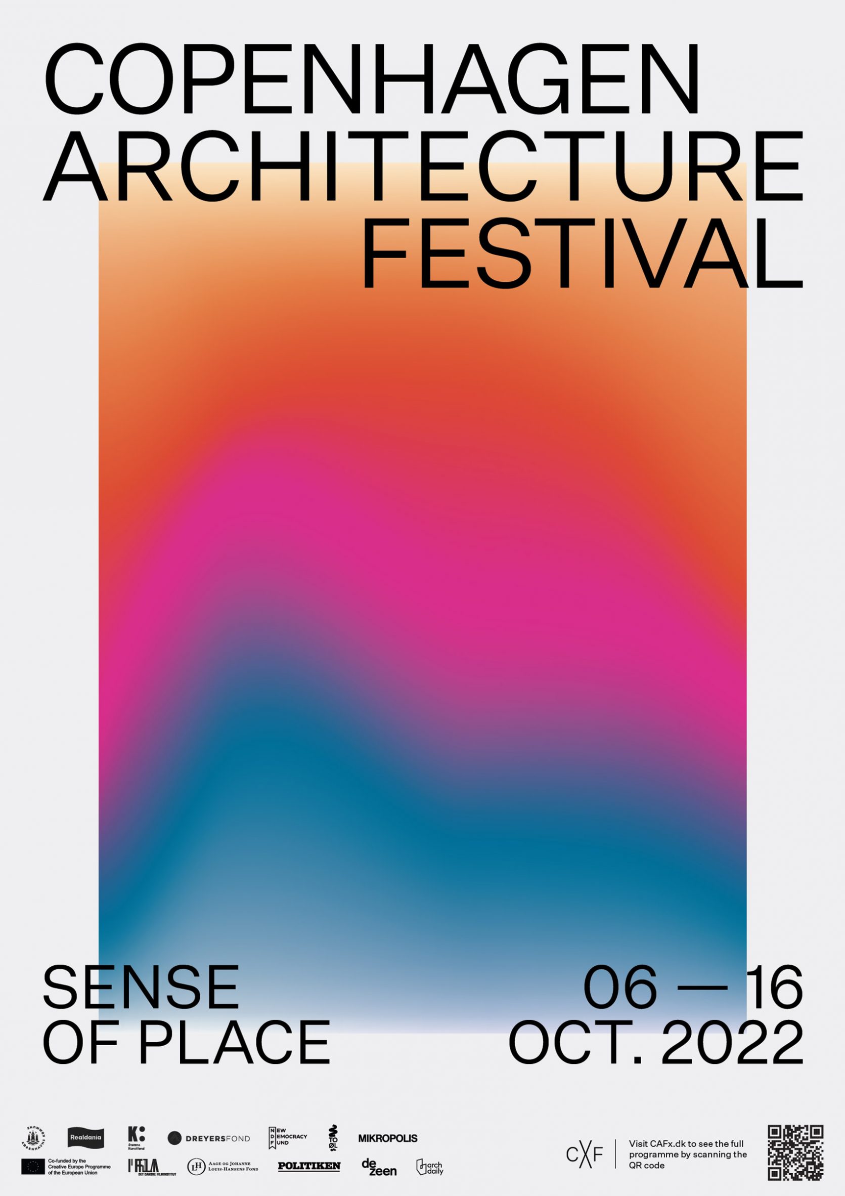 Copenhagen Architecture Festival 2022 poster