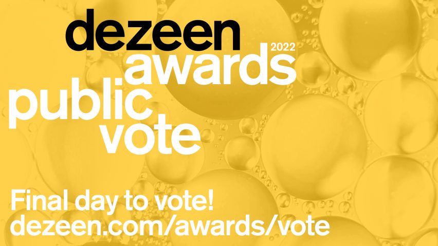 Dezeen Awards 2022 final day to vote