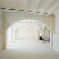Stone ruins turned into Spanish holiday home by Atienza Maure Arquitectos
