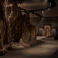 Eva Jospin carved caves and architectural features from cardboard