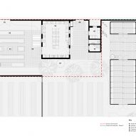 Ground floor plan of The Hackney School of Food by Surman Weston