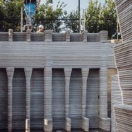 Construction of 3D-printed house