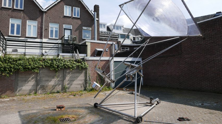 Solar Metal Smelter by Jelle Seegers