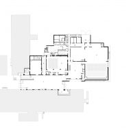 Ground floor plan of Dance House in Helsinki by JKMM and ILO architects