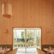 Dining room window in John Morden Centre by Mae Architects
