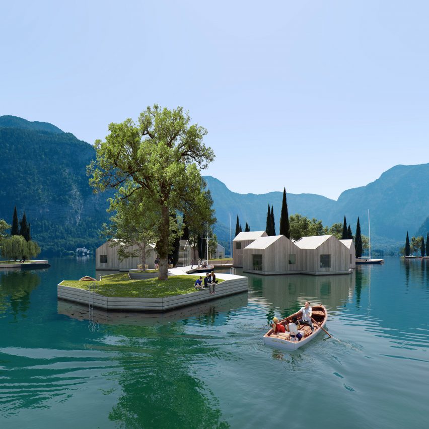Floating Homes from Land on Water by MAST