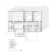 First floor plan Lido Beach House 2