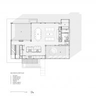 Second floor plan Lido Beach House 2
