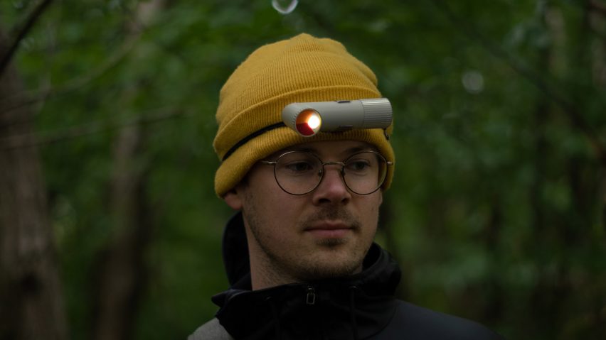 Stick headlamp by Nils Tarukoski and Linus Brorsson