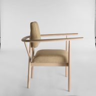 Lotte armchair by Sarah Hossli