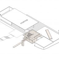 Axonometric drawing of Mass is More
