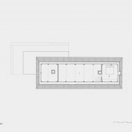 First floor plan, Nieby Crofters Cottage by Jan Henrik Jansen and Marshall Blecher