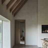 Dining room in Nieby Crofters Cottage by Jan Henrik Jansen and Marshall Blecher