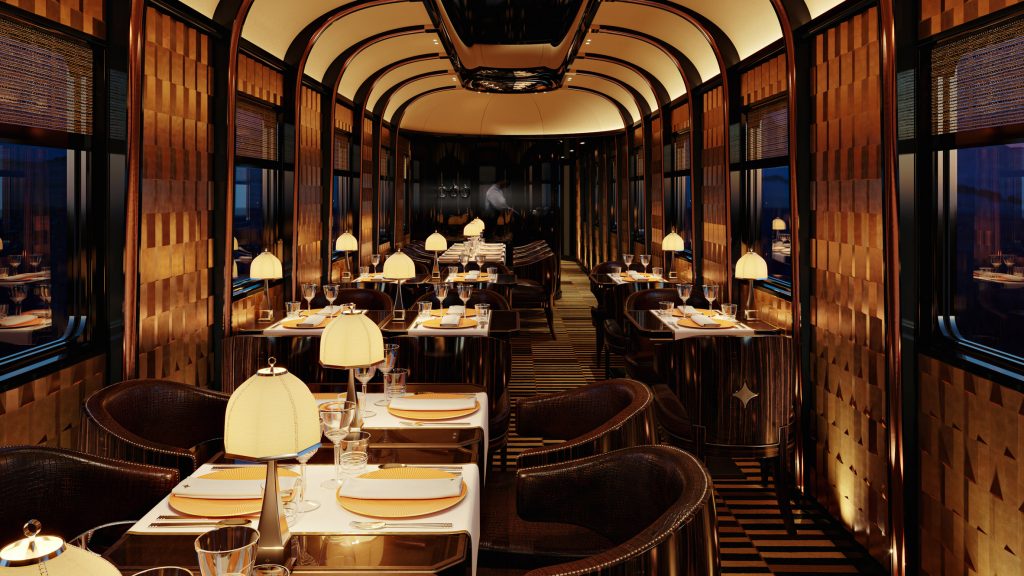 Orient Express train receives its first redesign in almost 100 years - Dezeen