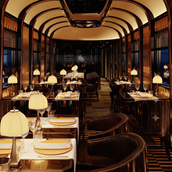 Orient Express train receives its first redesign in almost 100 years