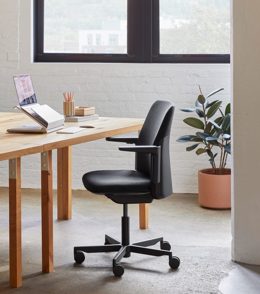 Black Path chair by Todd Bracher Studio and Humanscale 