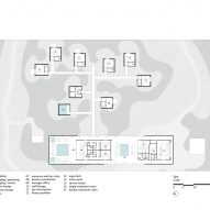 Spa floor plan, Patina Maldives by Studio MK27