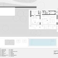 Hospitality villa floor plan, Patina Maldives by Studio MK27