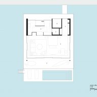 Water villa floor plan, Patina Maldives by Studio MK27