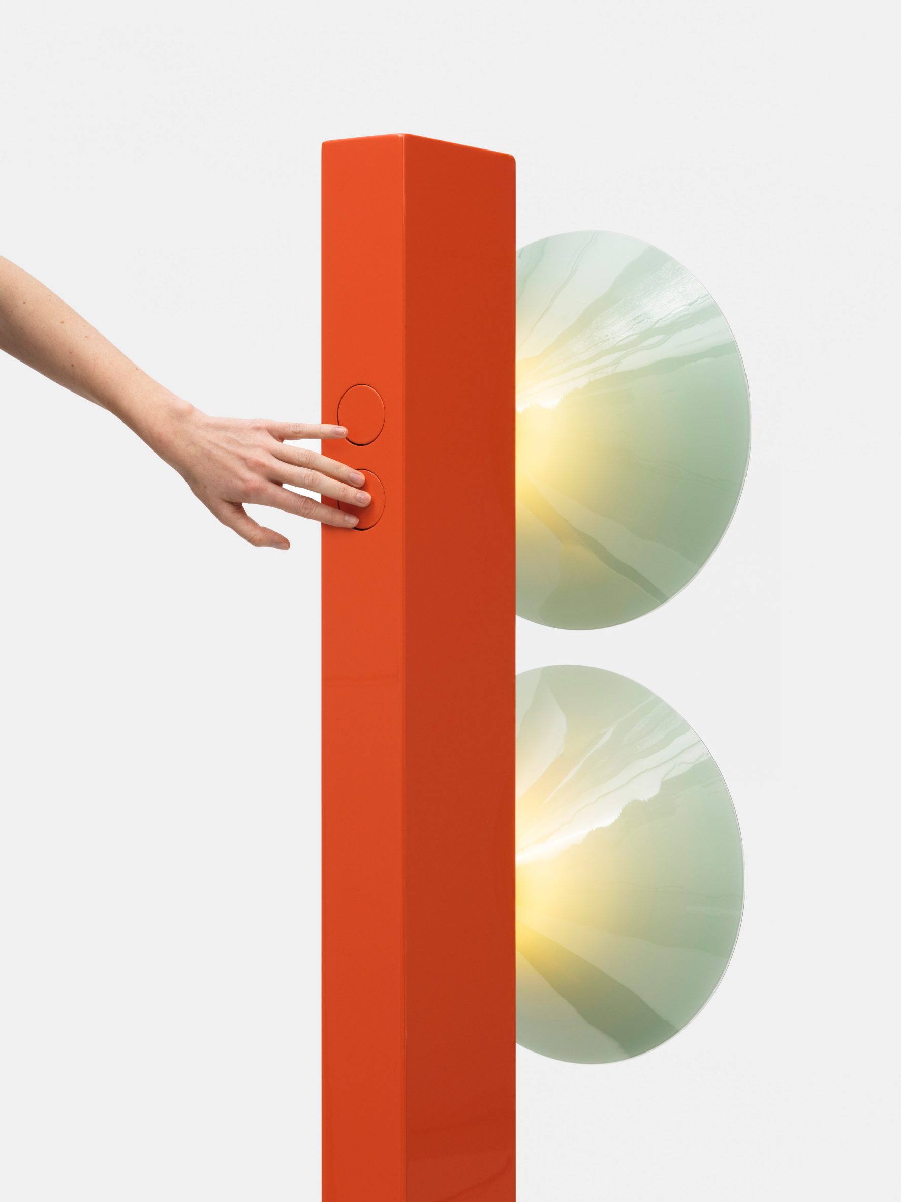 Signals floor lamp by Barber and Osgerby