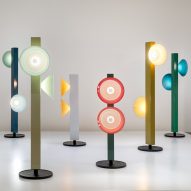 Barber and Osgerby designs Signals lights using big cones of blown glass