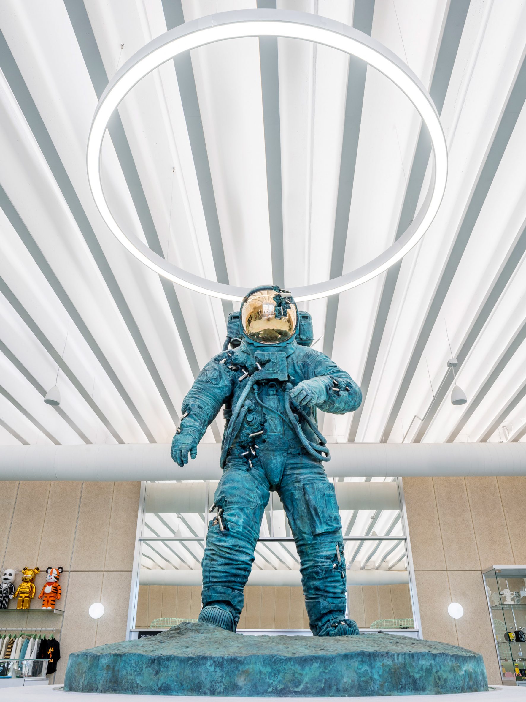 Blue astronaut BBC store Miami