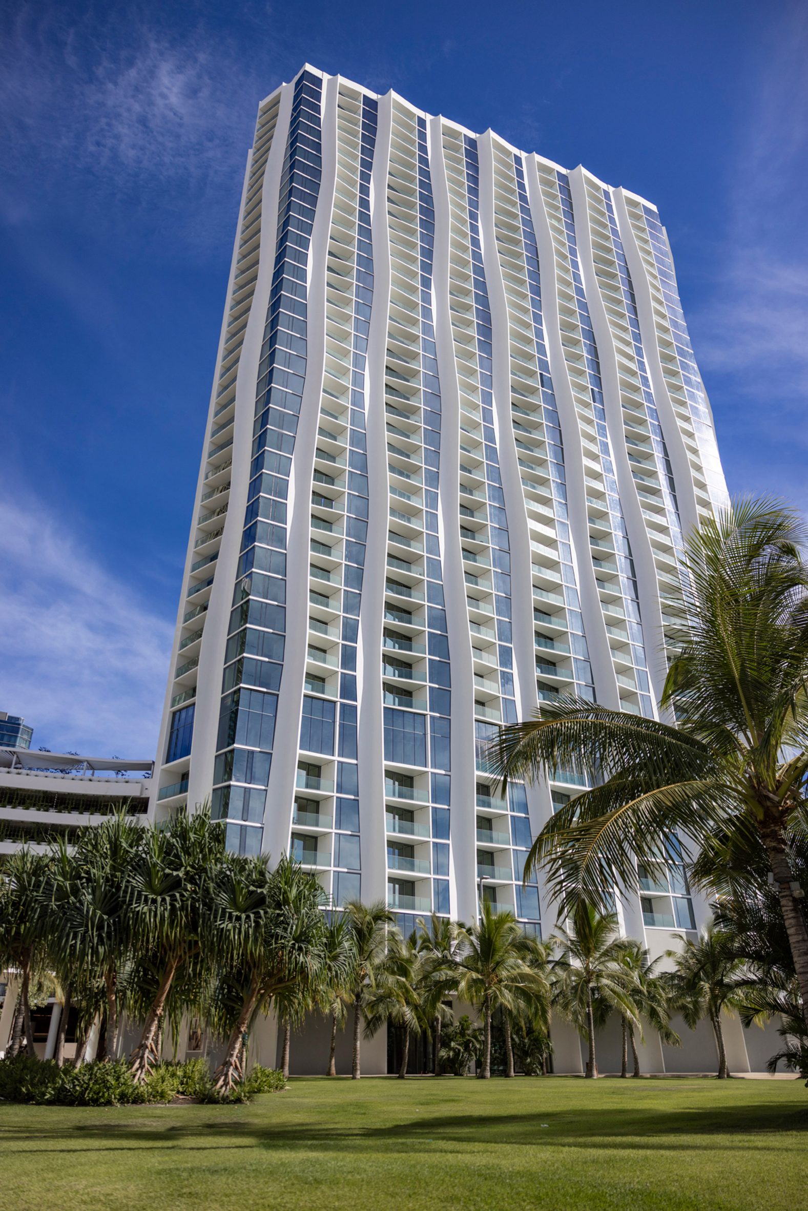 Studio Gang wraps Hawaii skyscraper in sugar cane-informed facade