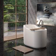 True Ofuro Nano bathtub by Aquatica