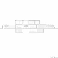 Section, Twentieth house by Woods and Dangaran